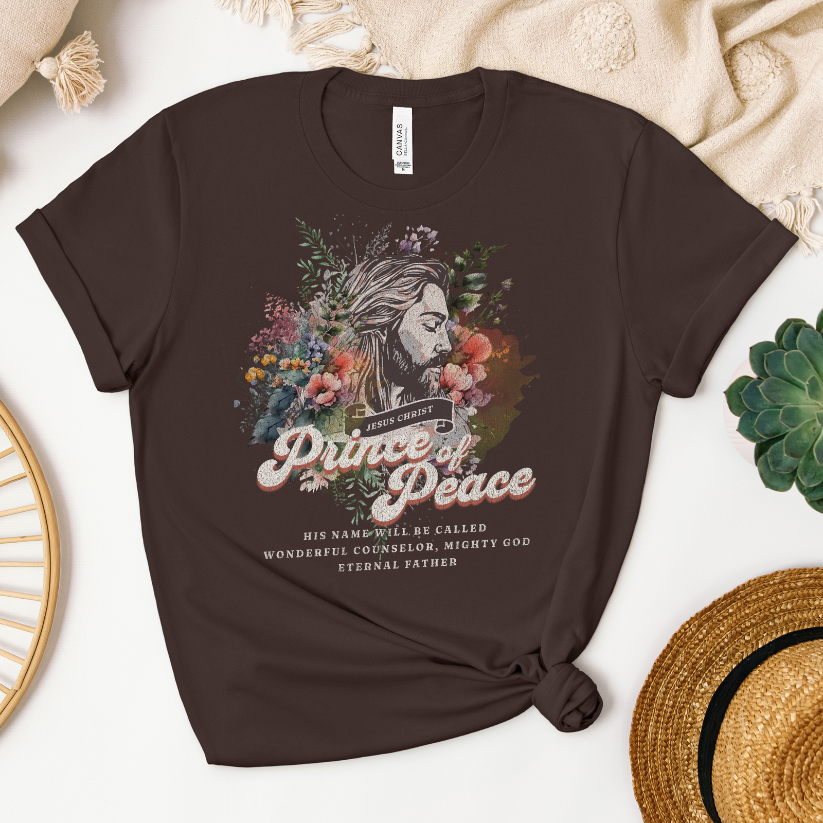 Prince of Peace Tee - Heaven Bound Co Christian t-shirts and faith based apparel for teens and adults.