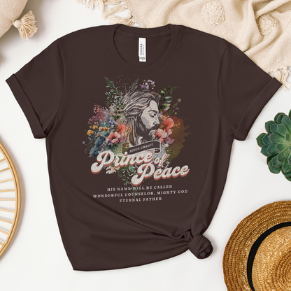 Prince of Peace Tee - Heaven Bound Co Christian t-shirts and faith based apparel for teens and adults.